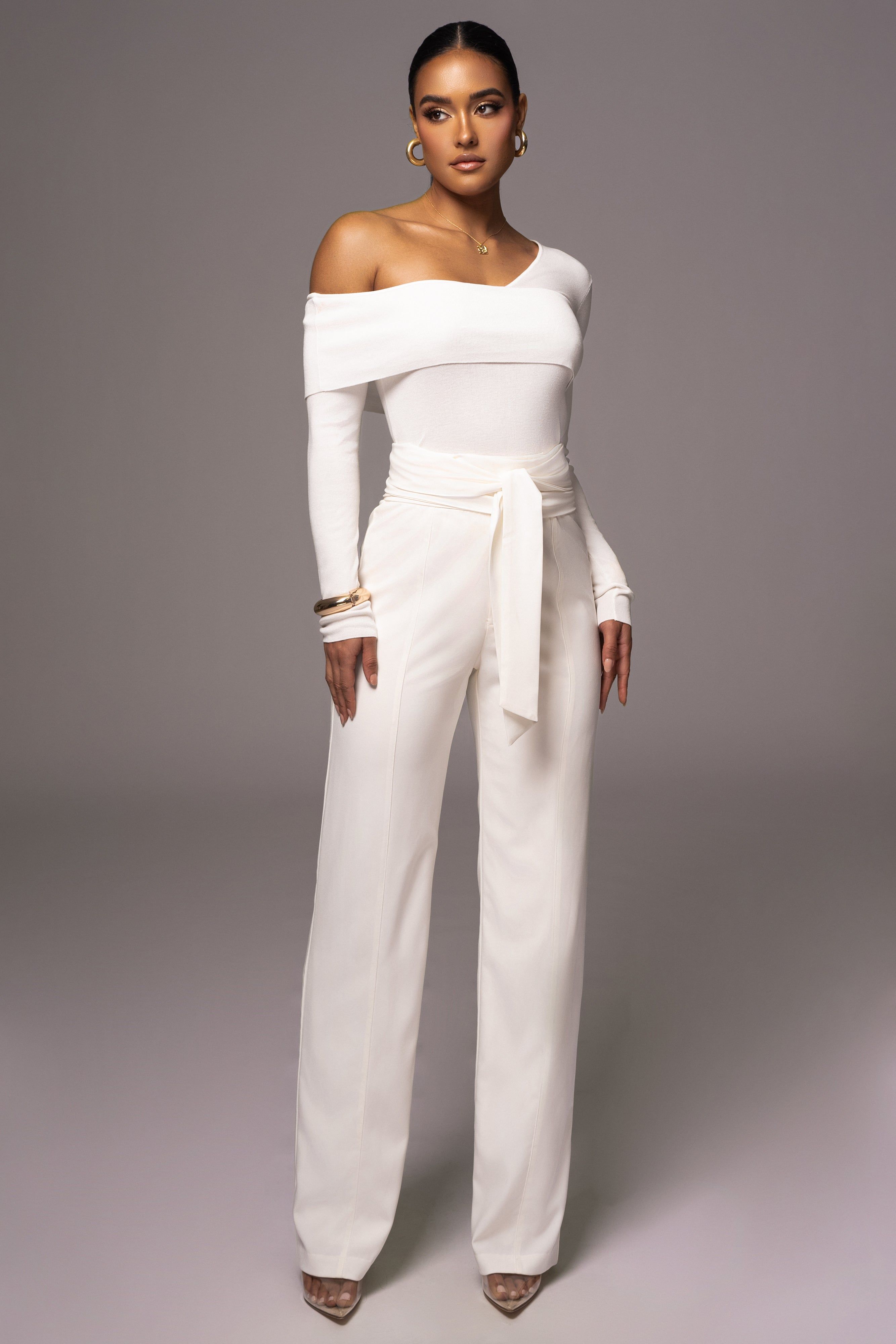 Ivory Eve Off The Shoulder Top sold by JLUXLABEL product image thumbnail 5