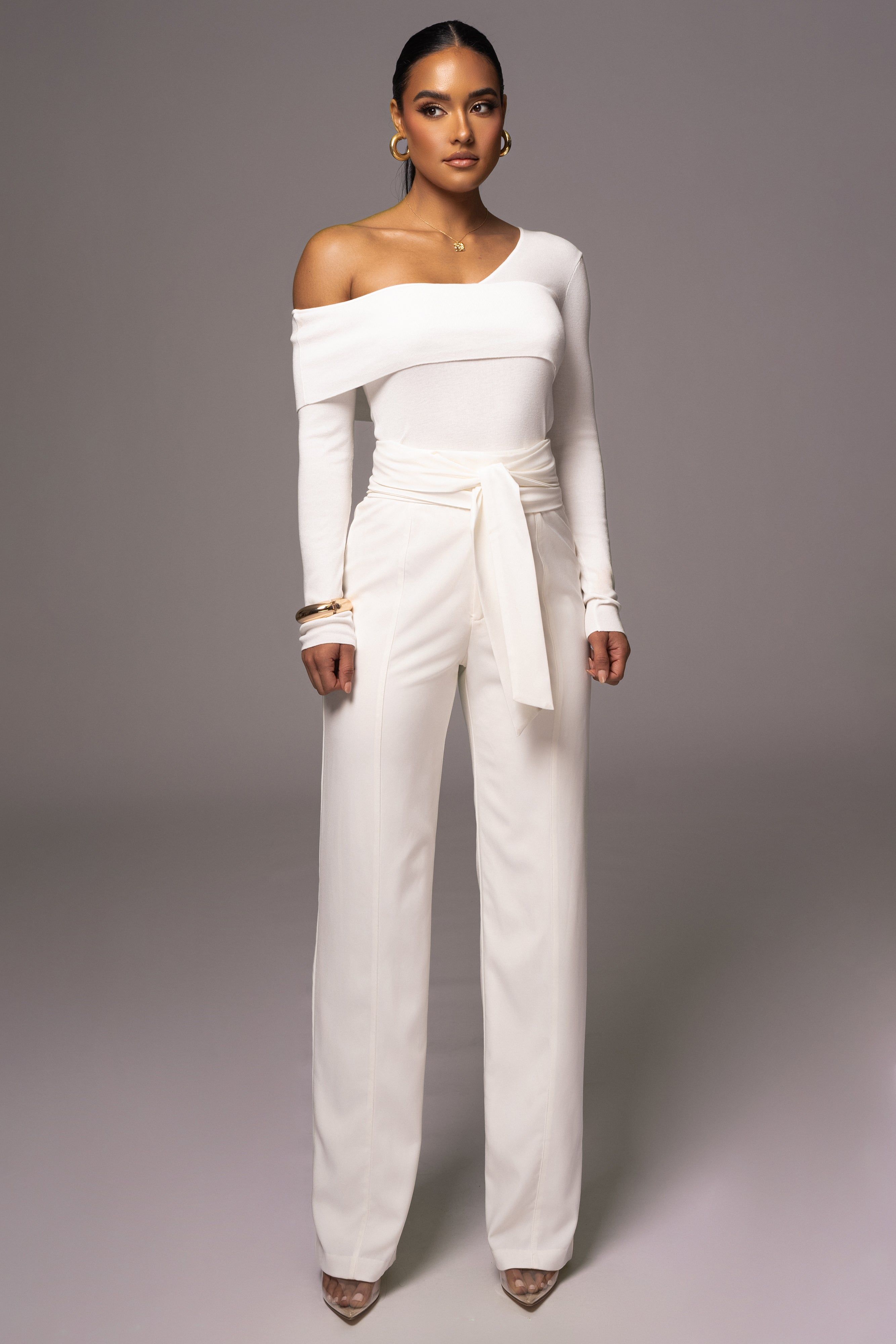 Ivory Eve Off The Shoulder Top sold by JLUXLABEL product image thumbnail 2