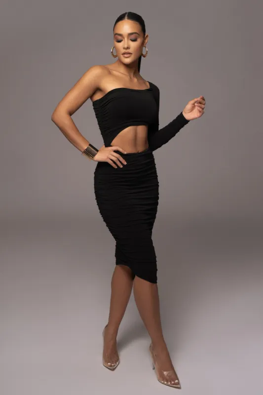 Noir Light Up The Night Dress sold by JLUXLABEL