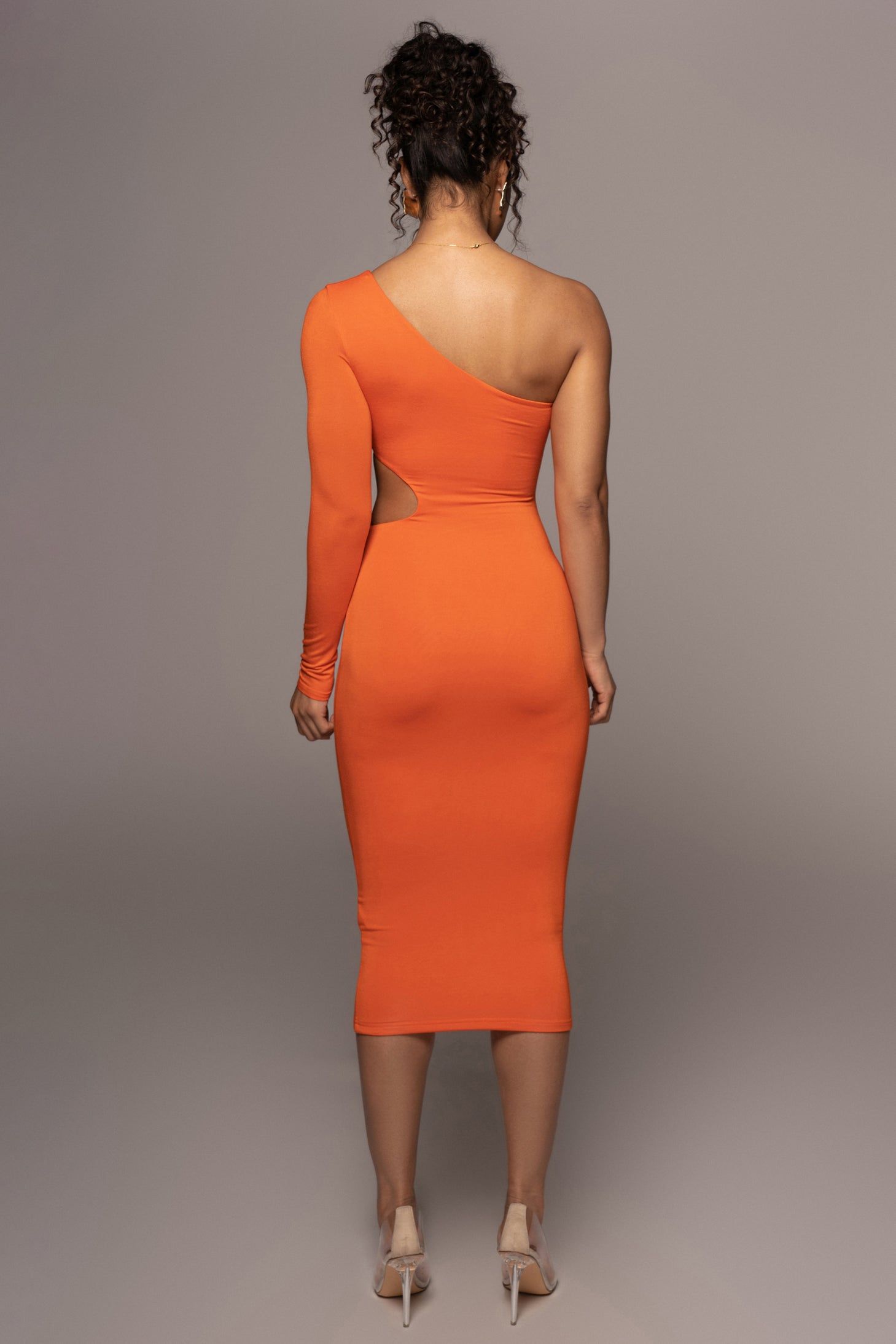 Tangerine Julia Midi Dress sold by JLUXLABEL product image thumbnail 7