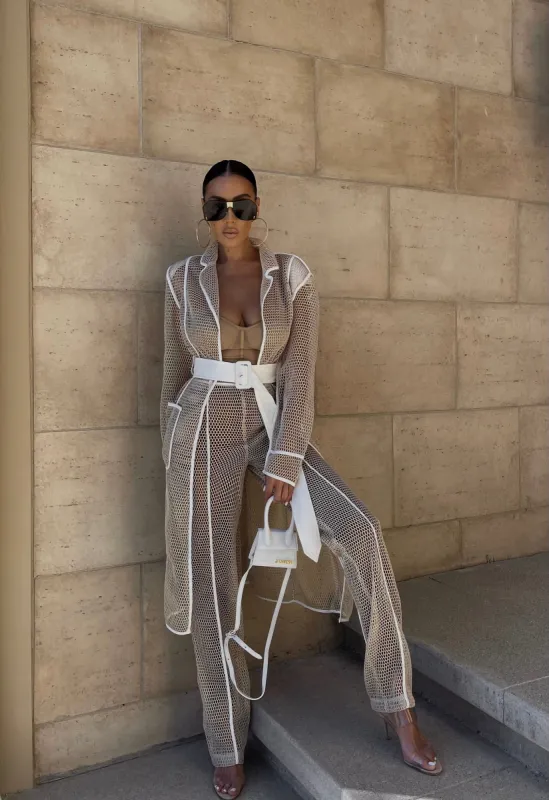 Tan/Tan Bexley Coat sold by JLUXLABEL