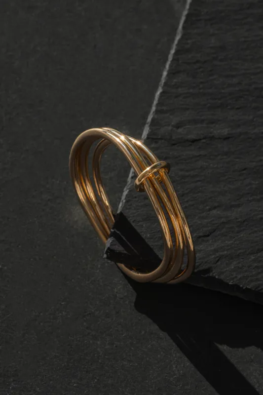 Gold Charmer Bracelet sold by JLUXLABEL