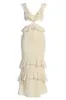 Natural Sunshine Ruffle Linen Dress sold by JLUXLABEL