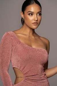 Mauve In The Moment Dress sold by JLUXLABEL
