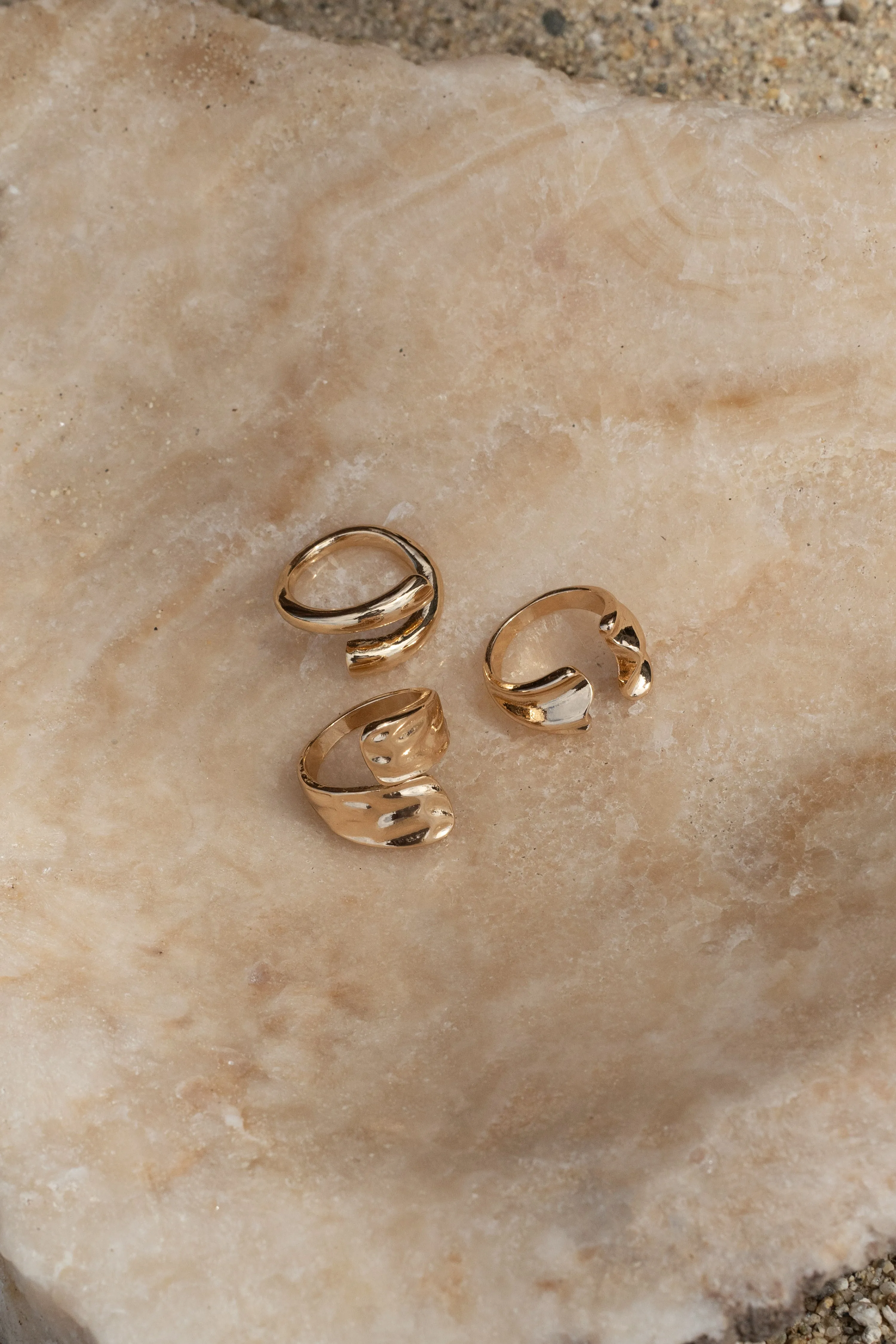 Gold Lis Ring Set sold by JLUXLABEL