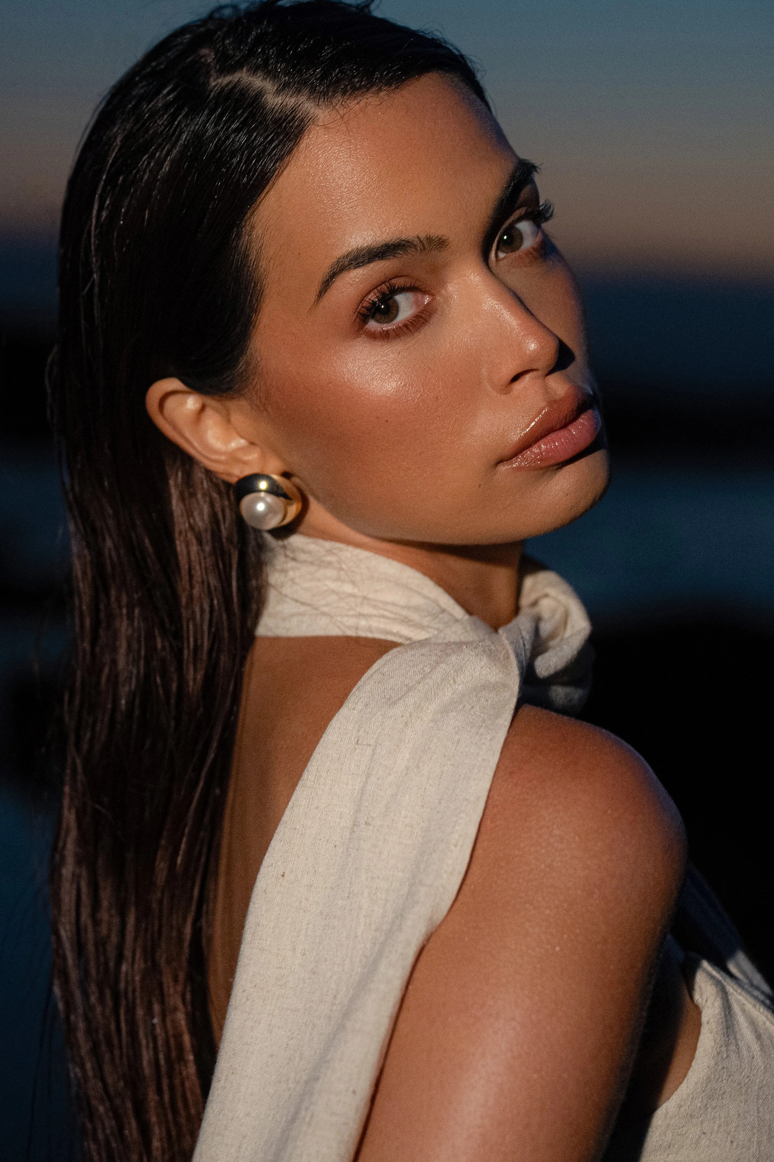 Gold Glamour Pearl Earrings sold by JLUXLABEL product image thumbnail 2