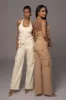 Cream Aeris Pant Set sold by JLUXLABEL