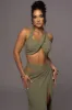 Olive New Age Two Piece Skirt Set sold by JLUXLABEL