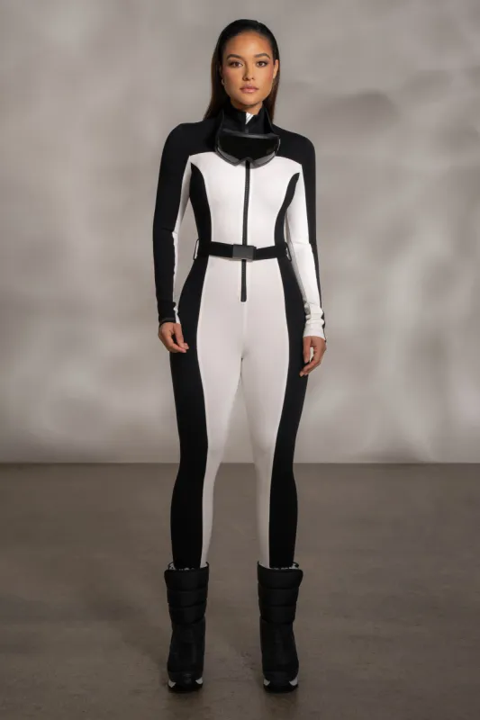 Black Arctic Rush Ski Suit sold by JLUXLABEL