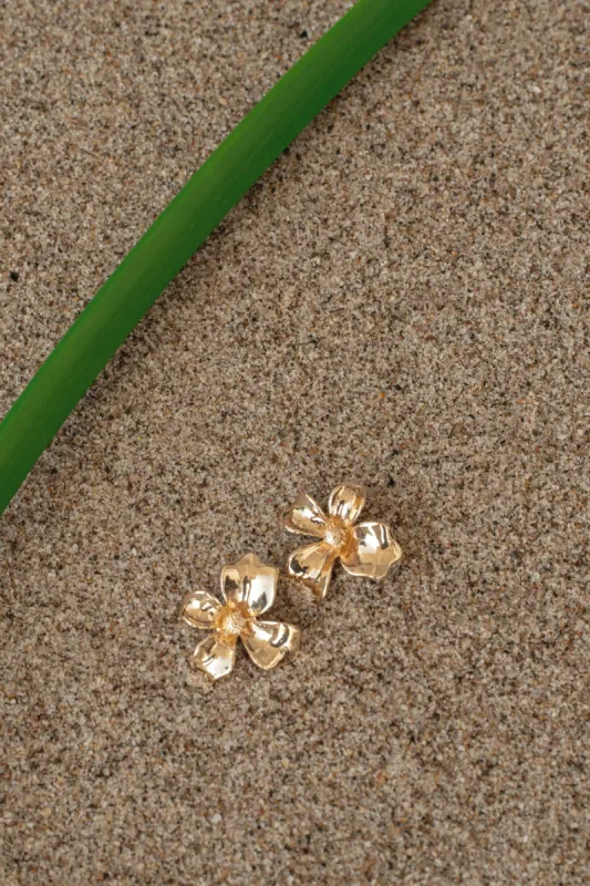 Gold Eden Earrings sold by JLUXLABEL