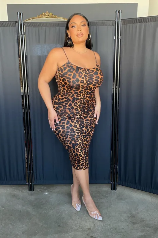 Leopard Vince Bodycon Dress sold by JLUXLABEL