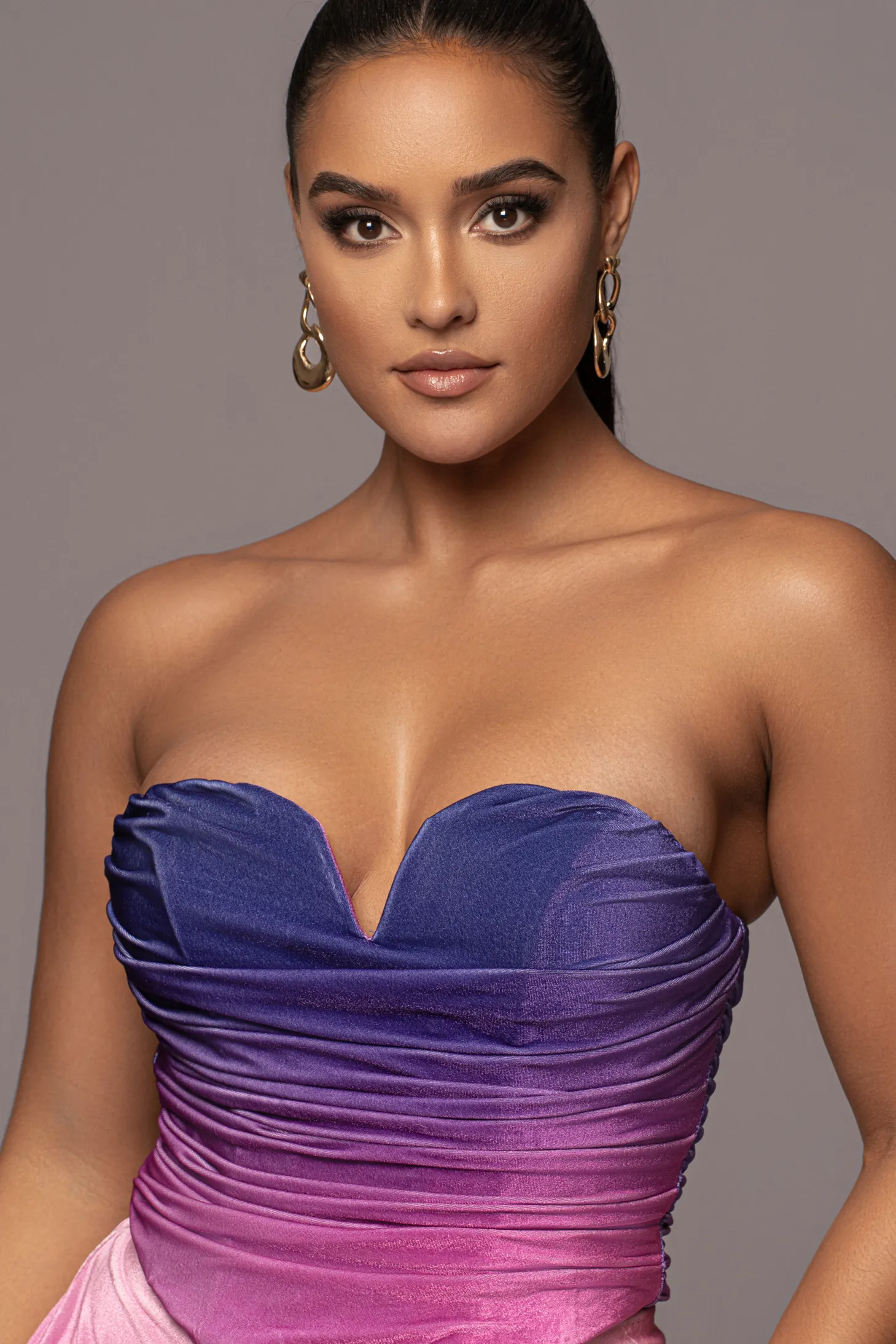 Purple New Romantics Velvet Corset sold by JLUXLABEL product image thumbnail 3