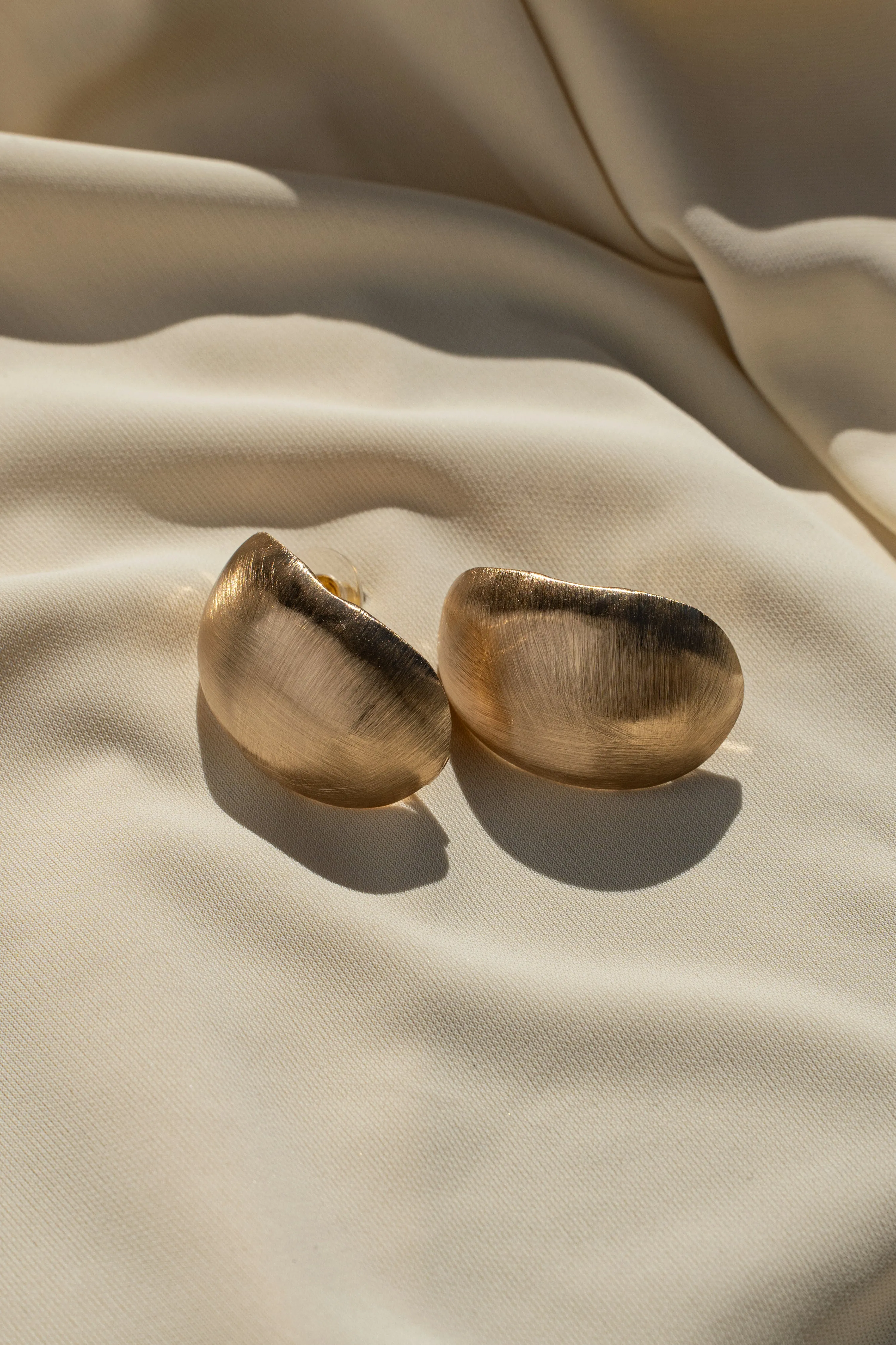 Gold Polly Stud Earrings sold by JLUXLABEL product image thumbnail 2