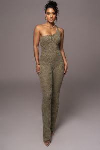 Olive Better Together Ribbed Pants sold by JLUXLABEL