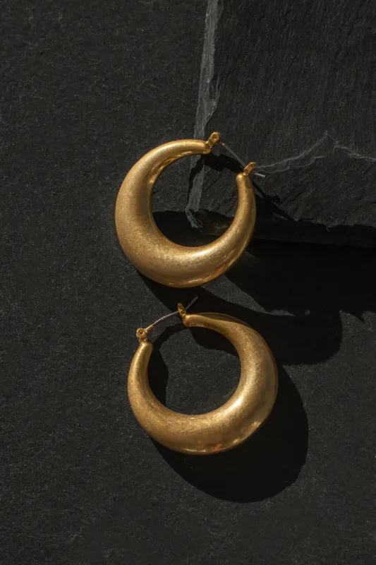 Gold Noria Earrings sold by JLUXLABEL