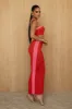 Red Heartbreaker Two-Piece Skirt Set sold by JLUXLABEL