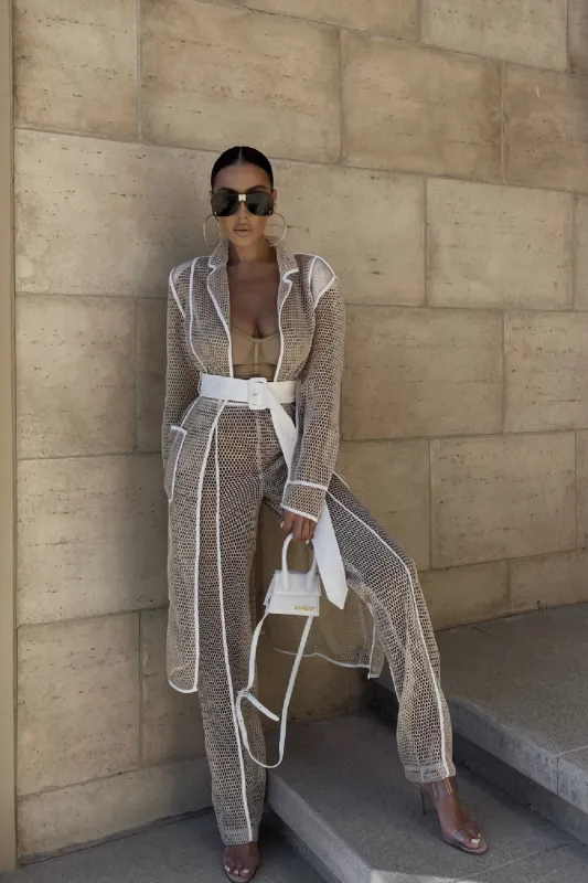 Tan/Tan Hasley Pants sold by JLUXLABEL