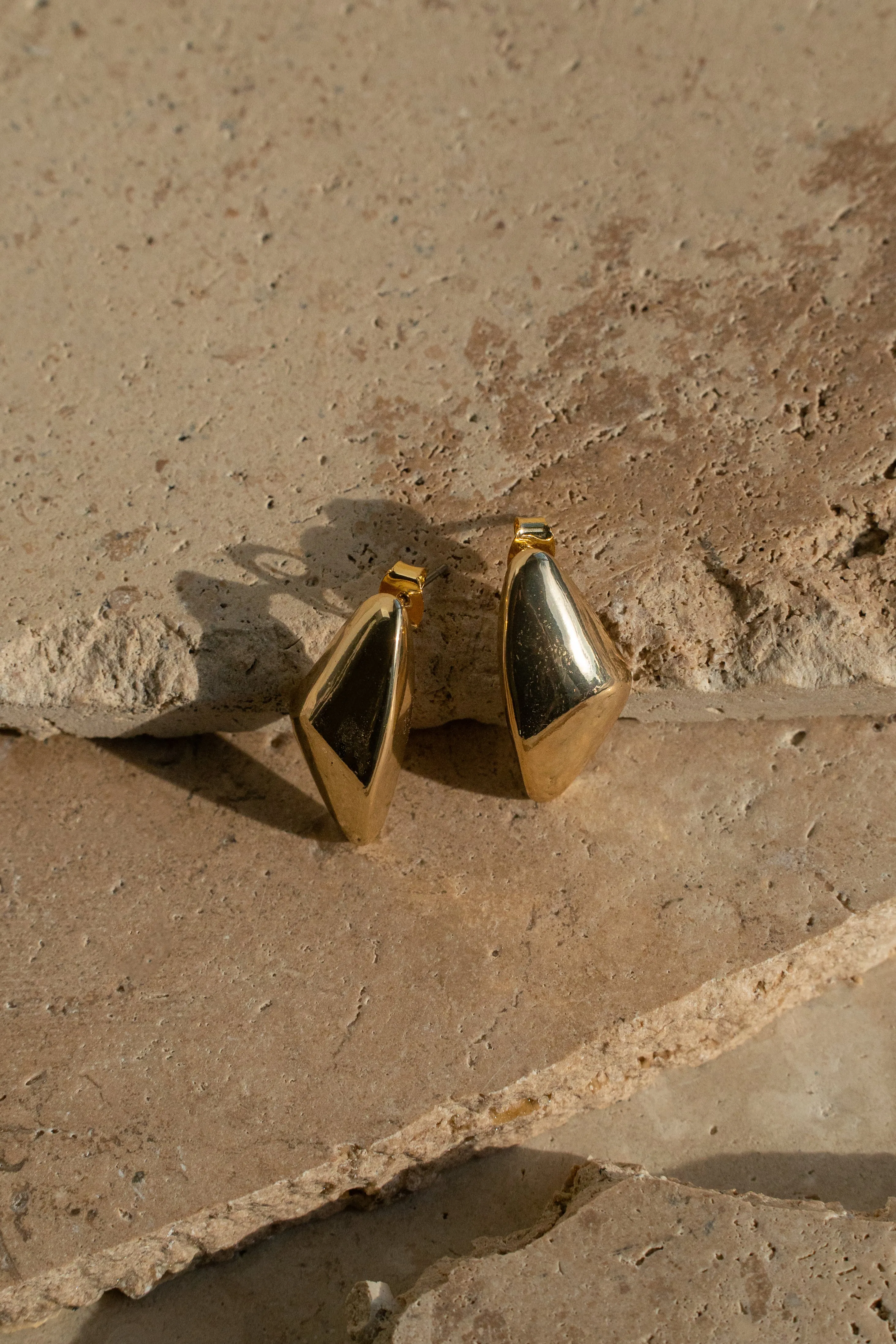 Gold Aya Earrings sold by JLUXLABEL