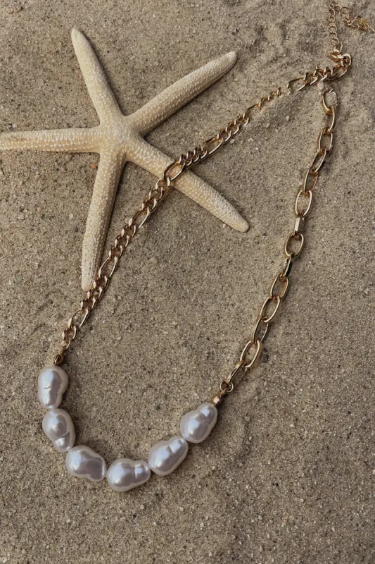 Gold Sail Away Necklace Set sold by JLUXLABEL