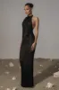 Black Paradise Crochet Maxi Dress sold by JLUXLABEL