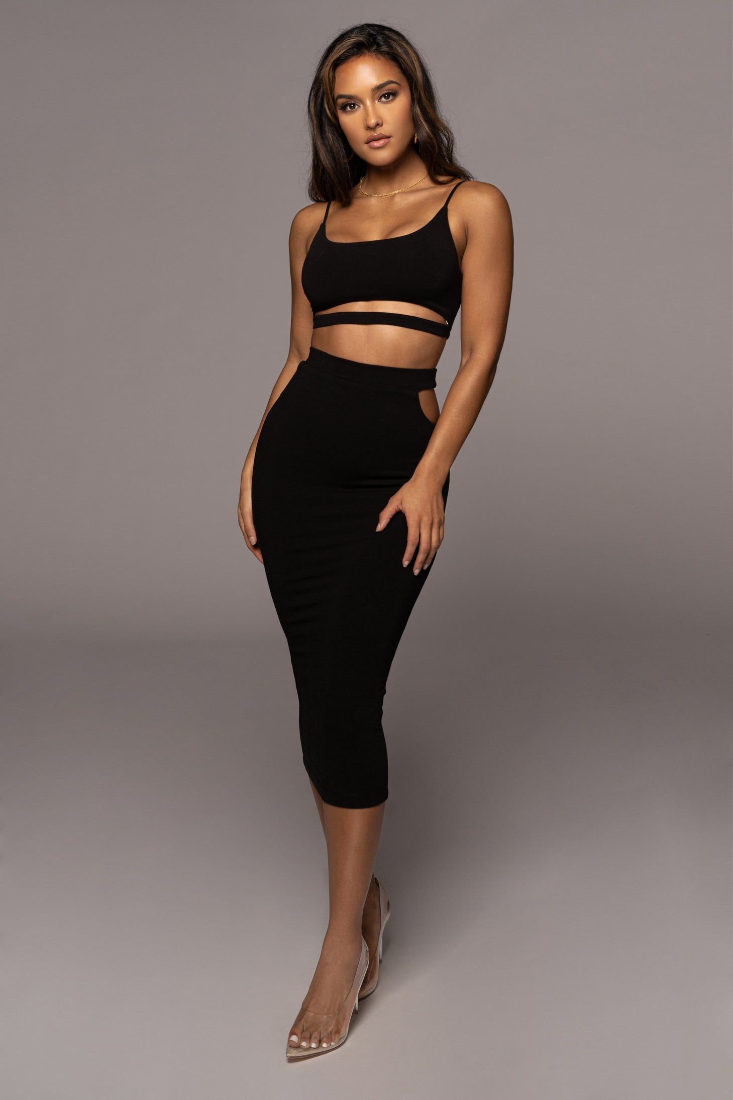 Noir Eizelle Skirt Set sold by JLUXLABEL product image thumbnail 3