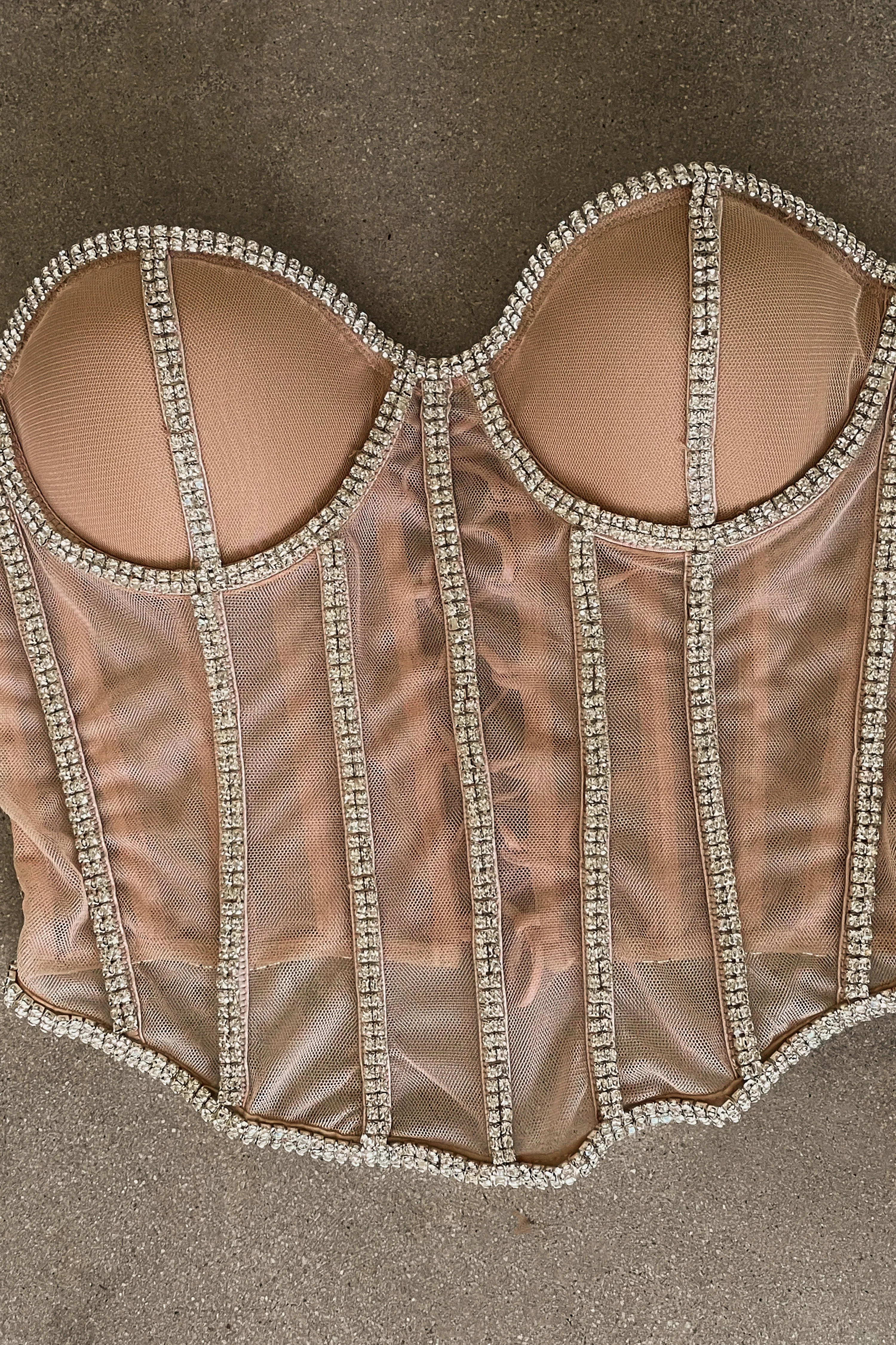 Light Limited Edition Rhinestone Crystal Corset sold by JLUXLABEL product image thumbnail 5