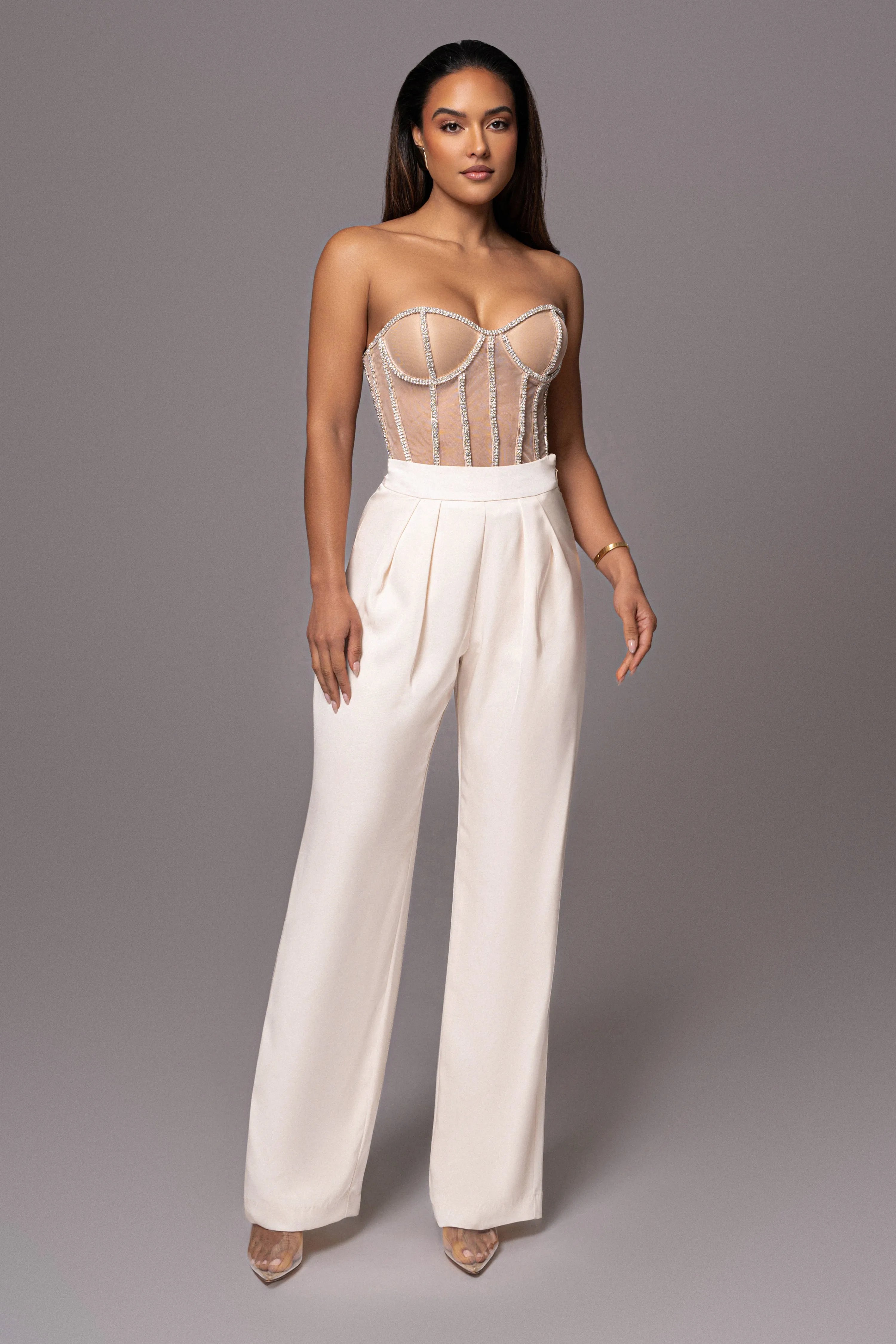 Light Limited Edition Rhinestone Crystal Corset sold by JLUXLABEL product image thumbnail 4