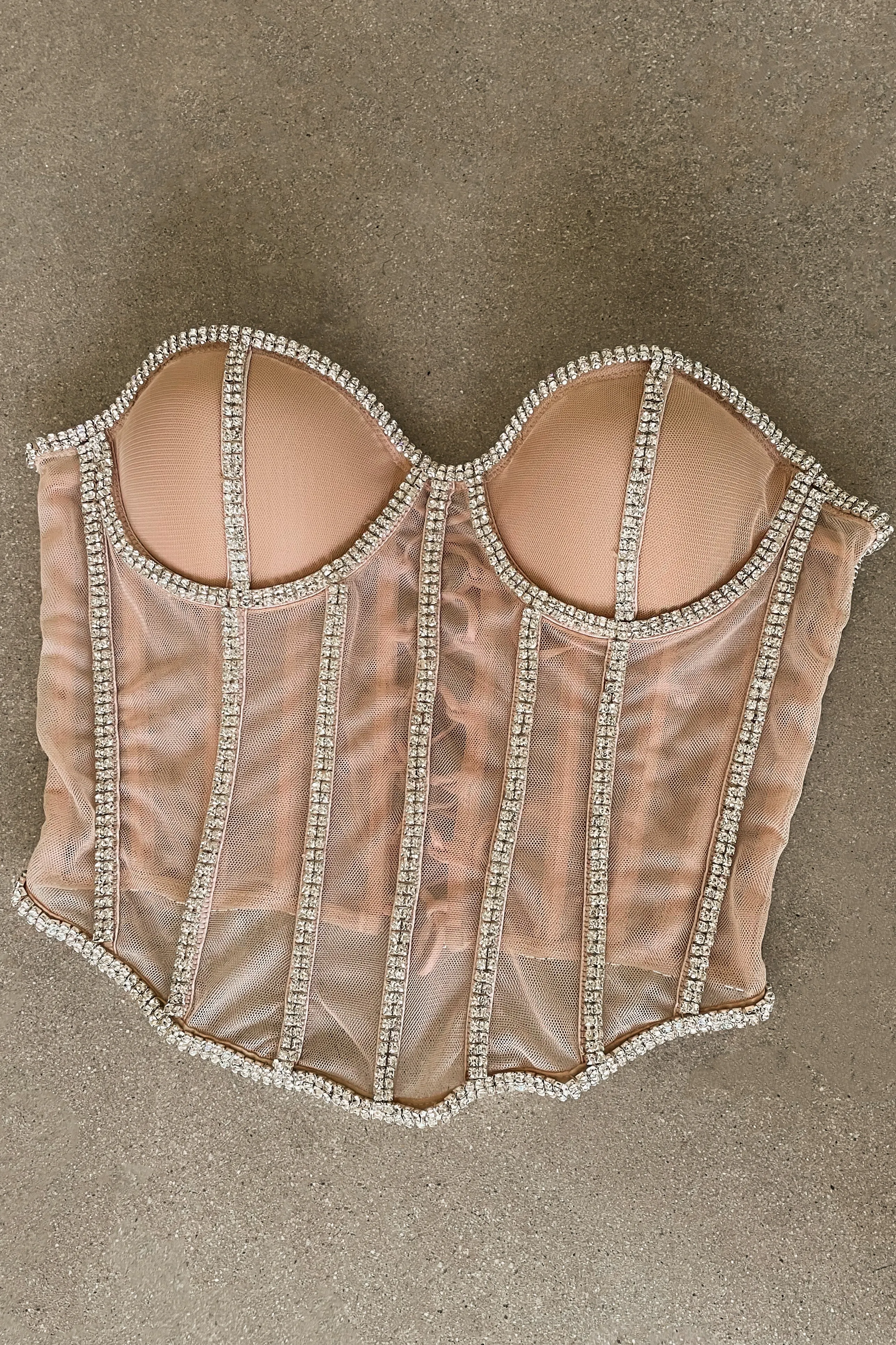 Light Limited Edition Rhinestone Crystal Corset sold by JLUXLABEL product image thumbnail 3