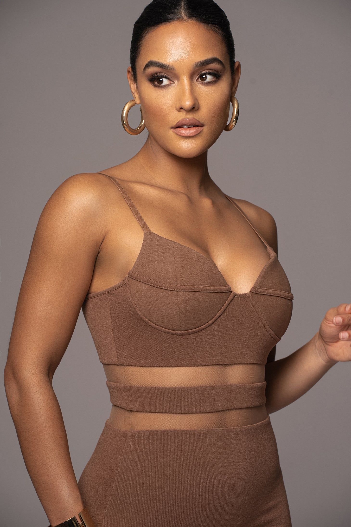 Pecan Alysiha Midi Dress sold by JLUXLABEL product image thumbnail 5