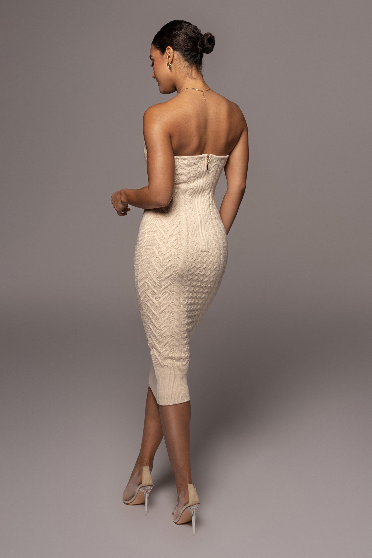 Buttercream Shades Of You Bustier Dress sold by JLUXLABEL product image thumbnail 5