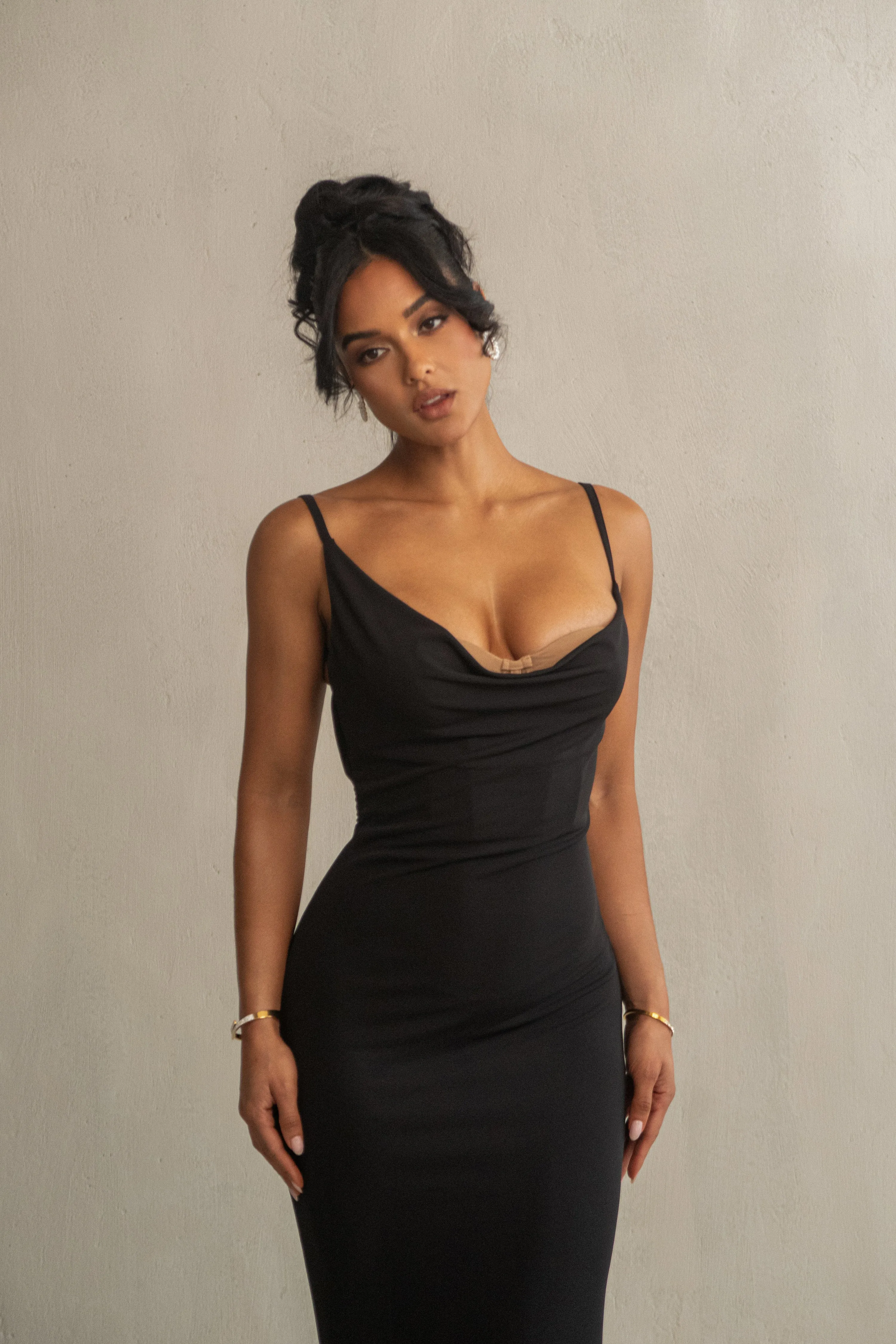 Black Until Forever Maxi Dress sold by JLUXLABEL product image thumbnail 5