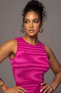 Pink Chasing Dawn Maxi Dress sold by JLUXLABEL