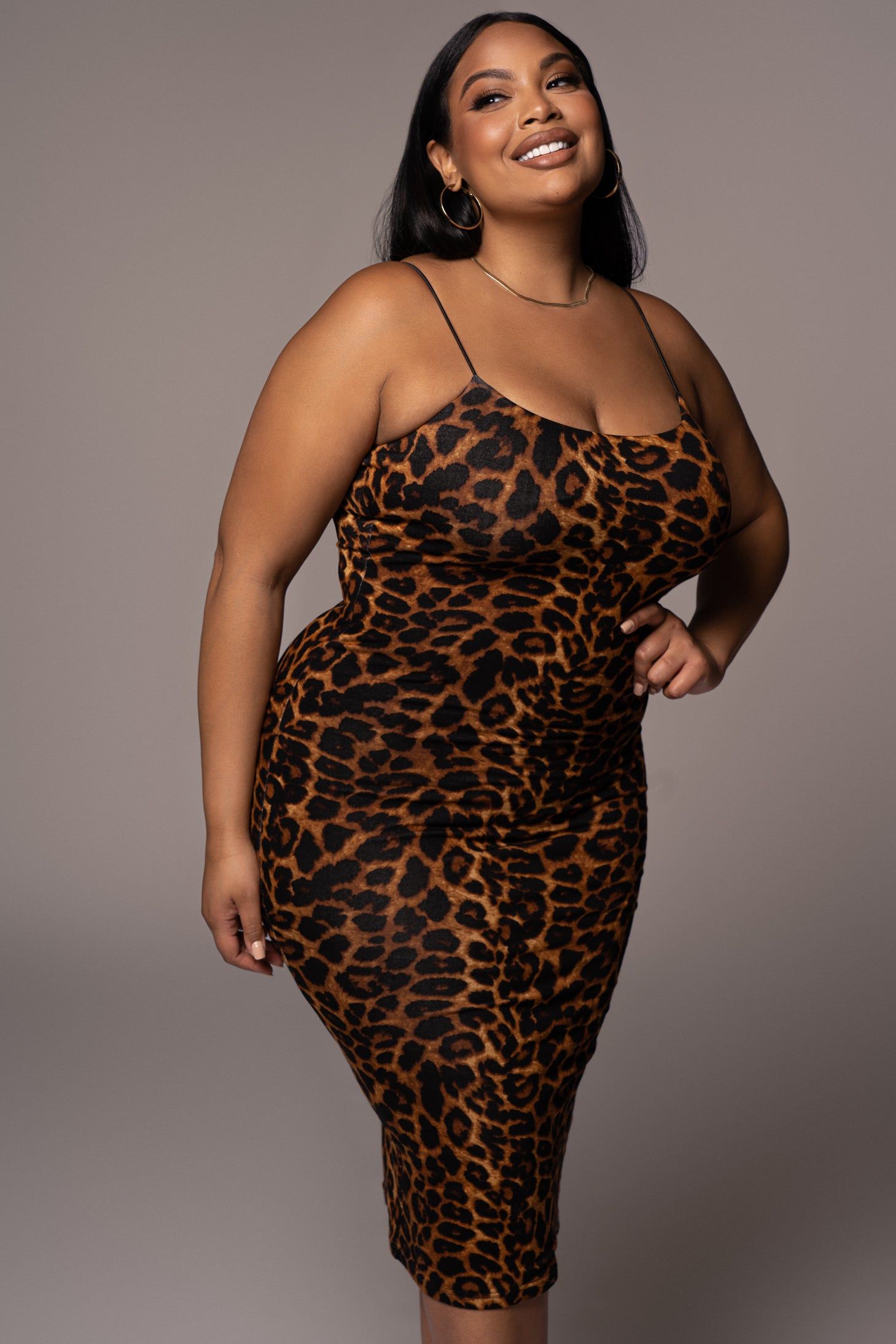 Leopard Vince Bodycon Dress sold by JLUXLABEL product image thumbnail 3