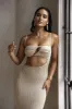 Beige Coastal Escape Dress sold by JLUXLABEL