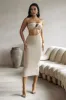 Beige Coastal Escape Dress sold by JLUXLABEL