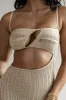 Beige Coastal Escape Dress sold by JLUXLABEL
