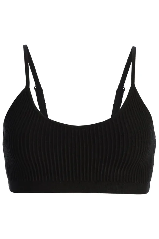Black Makani Bralette sold by JLUXLABEL