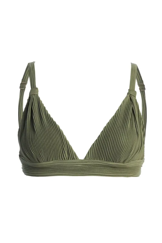 Olive Going Steady Bralette Top sold by JLUXLABEL