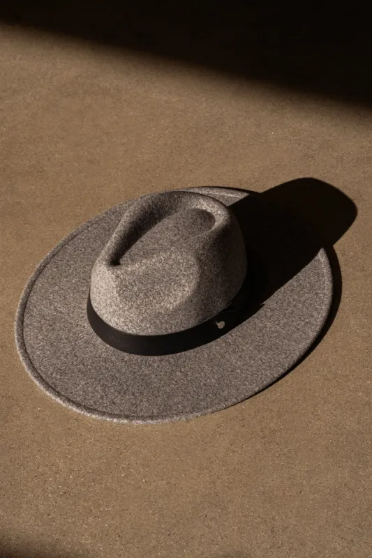 Grey The Mirage Hat sold by JLUXLABEL
