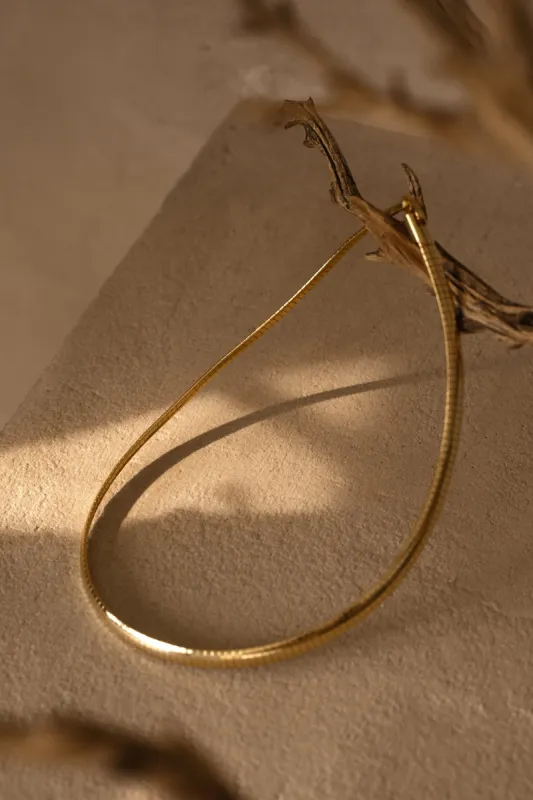 Gold Tonya Necklace sold by JLUXLABEL