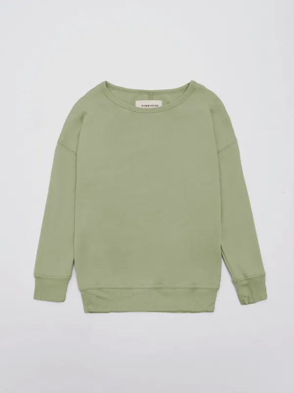 Sage Crewneck Warmie sold by JLUXLABEL