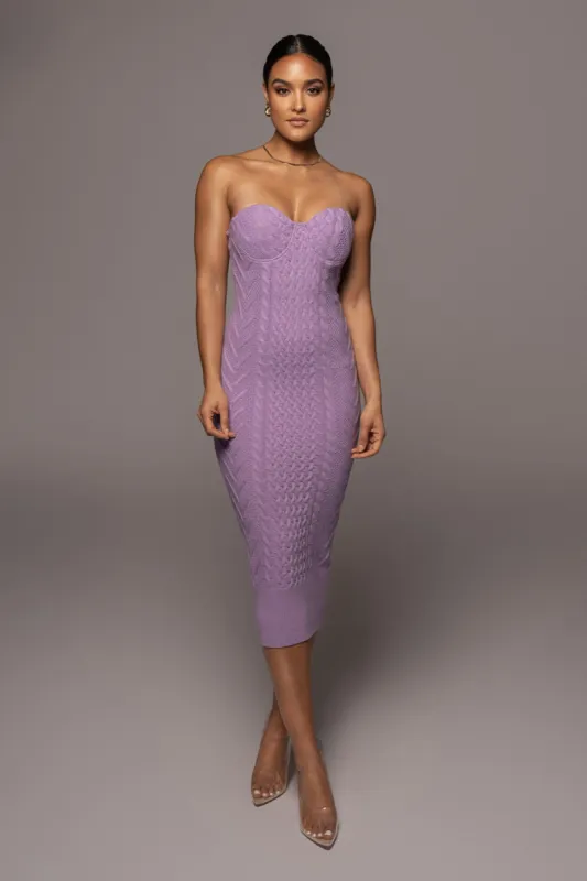 Lilac Shades Of You Bustier Dress sold by JLUXLABEL