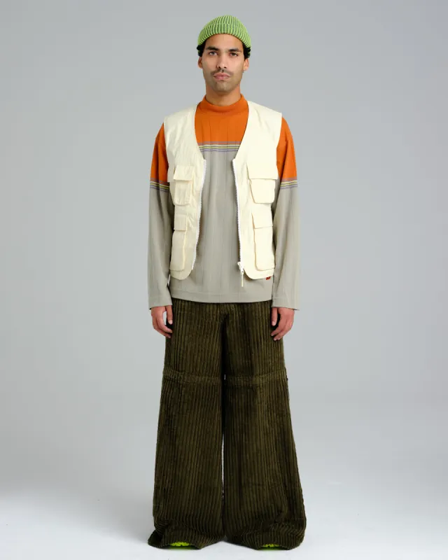 Hangin'. 34". 2 Wale Corduroy. Moss. sold by JNCO