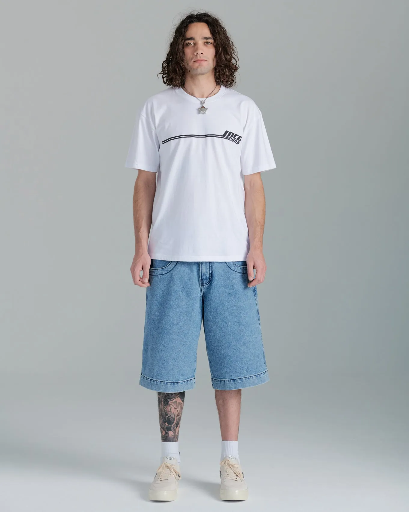 101 Twin Cannon Shorts. 14" Inseam. Antique. sold by JNCO