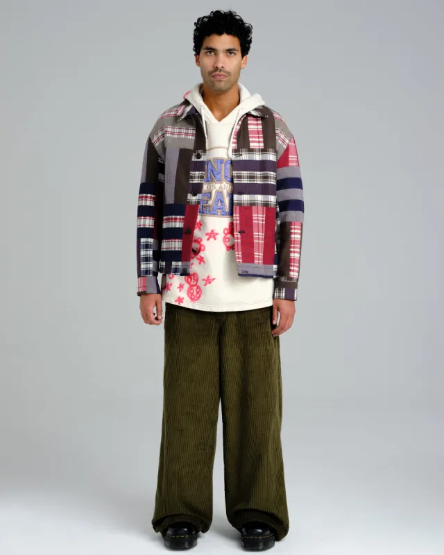 101 Twin Cannon. 26". 4 Wale Corduroy. Moss. sold by JNCO