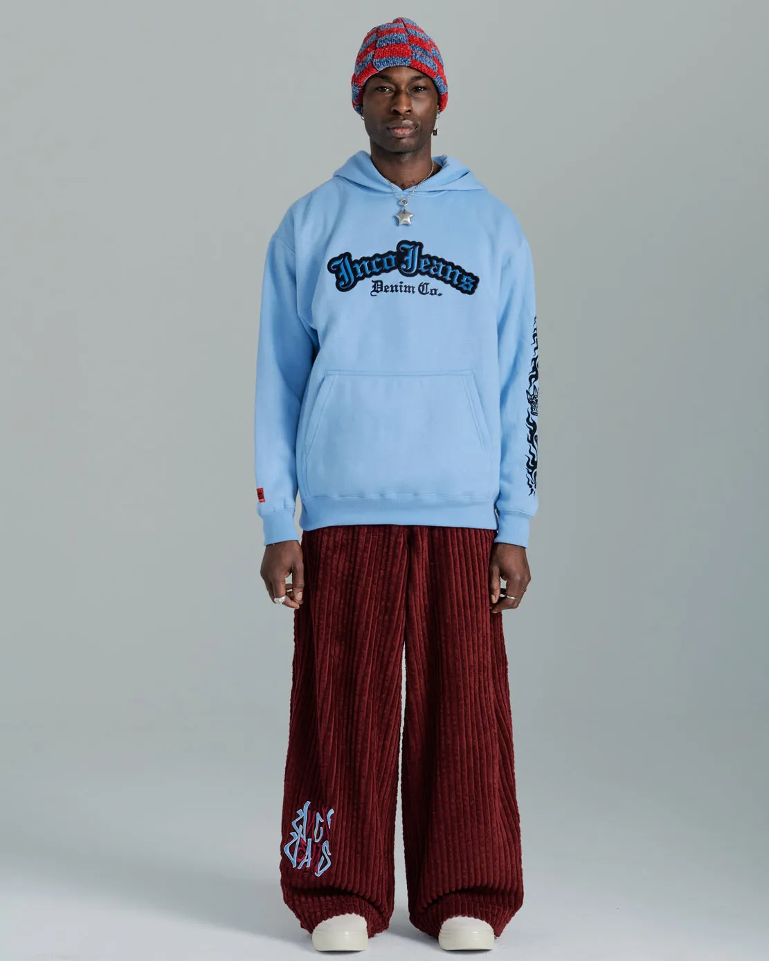 Rollin. 26". 2 Wale Corduroy. Burgundy. sold by JNCO