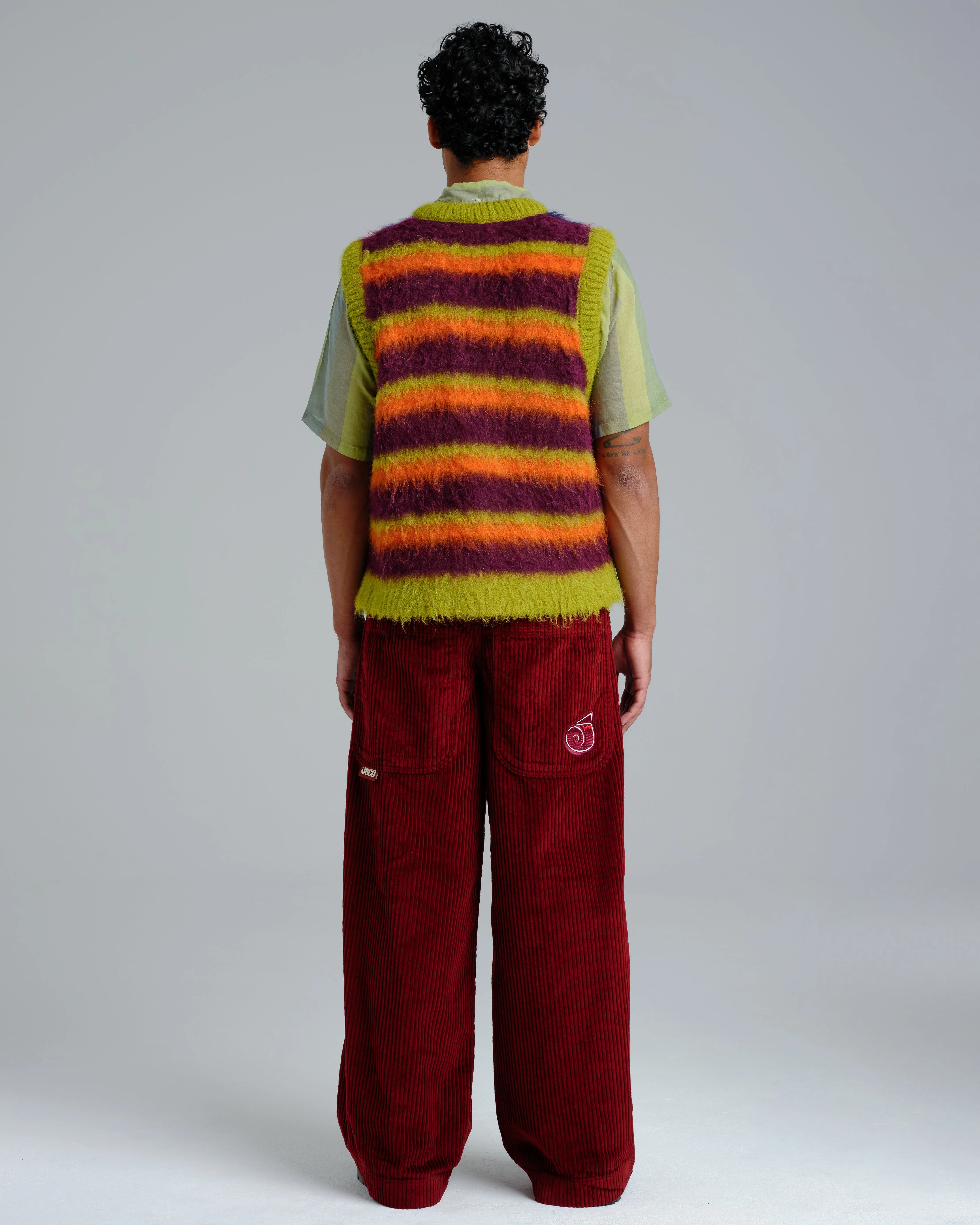 101 Twin Cannon. 26". 4 Wale Corduroy. Burgundy. sold by JNCO product image thumbnail 2