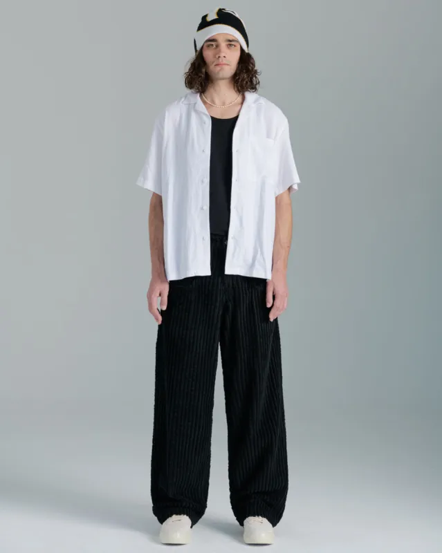 169 Low Down. 20". 2 Wale Corduroy. Black. sold by JNCO