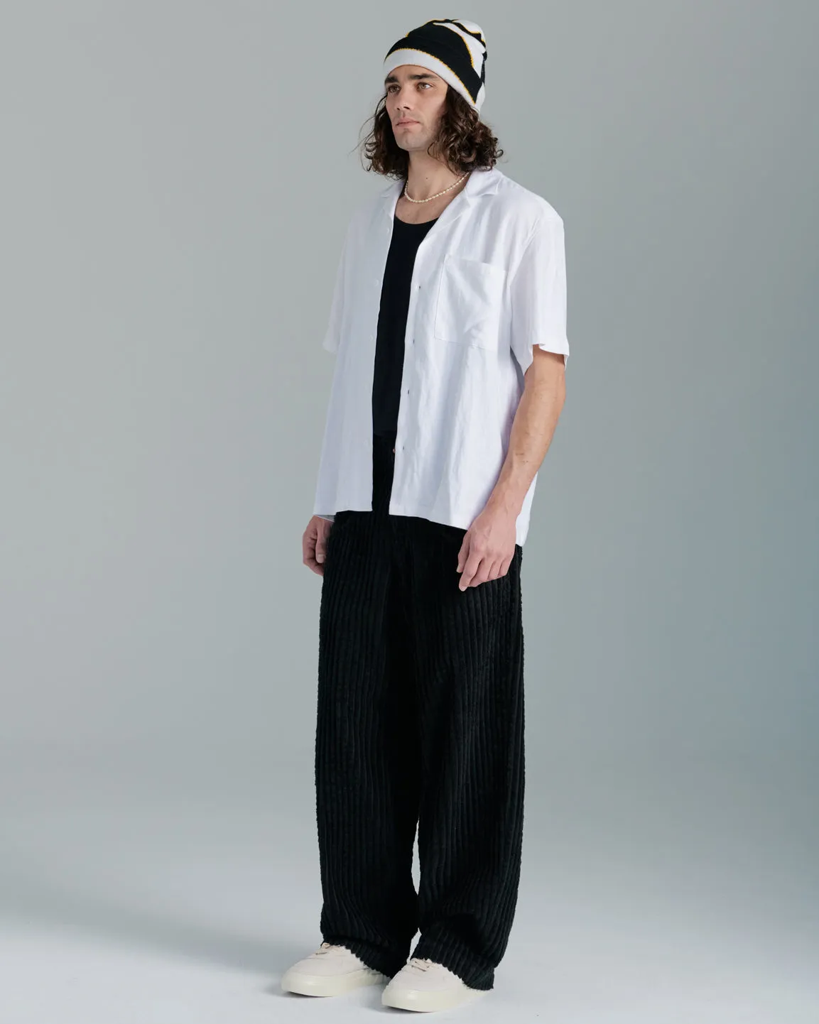 169 Low Down. 20". 2 Wale Corduroy. Black. sold by JNCO product image thumbnail 3