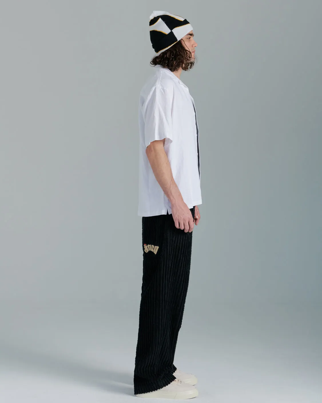 169 Low Down. 20". 2 Wale Corduroy. Black. sold by JNCO product image thumbnail 4